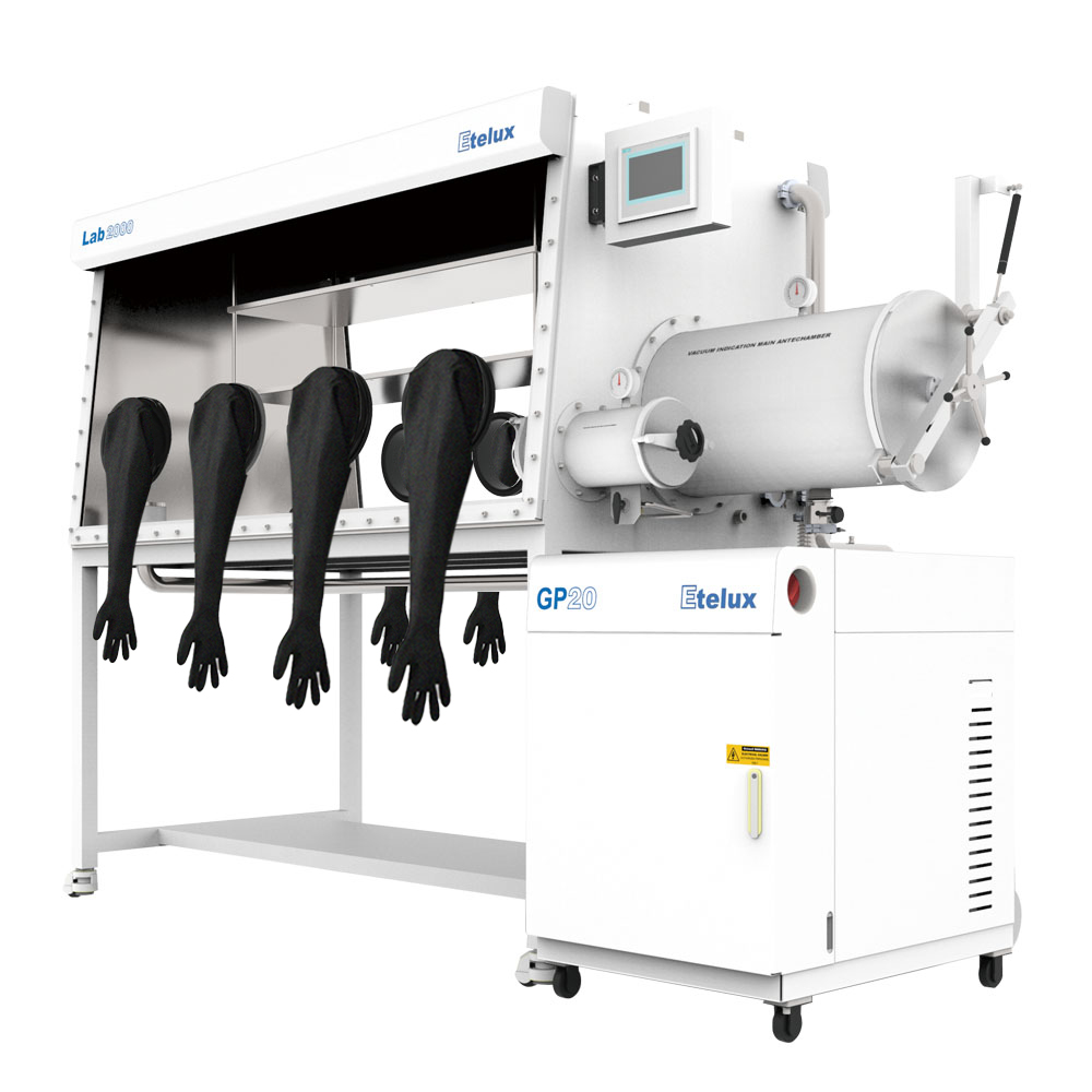 Etelux Lab2000 Standard 1800 Double-sided Four-station Split-type Glove Box